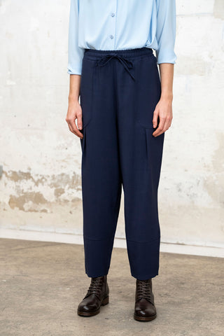 Nereida navy blue trousers