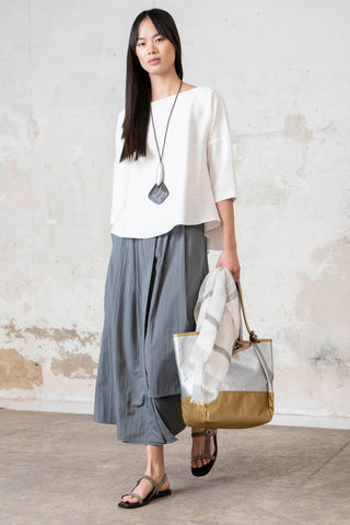 FALDA CAPAS TECNO GRIS