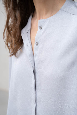 Blusa Fermo gris perla