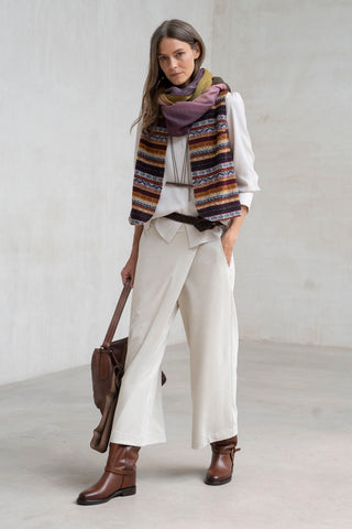 Fermo beige blouse