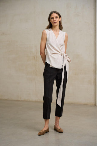 Camisola Zarev na cor cru