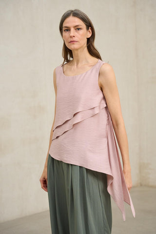 Blusa Alma, rosa antigo