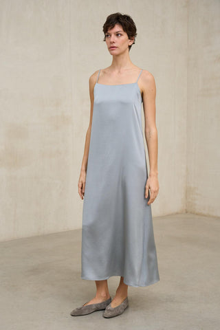 Soreya dress, smoke blue