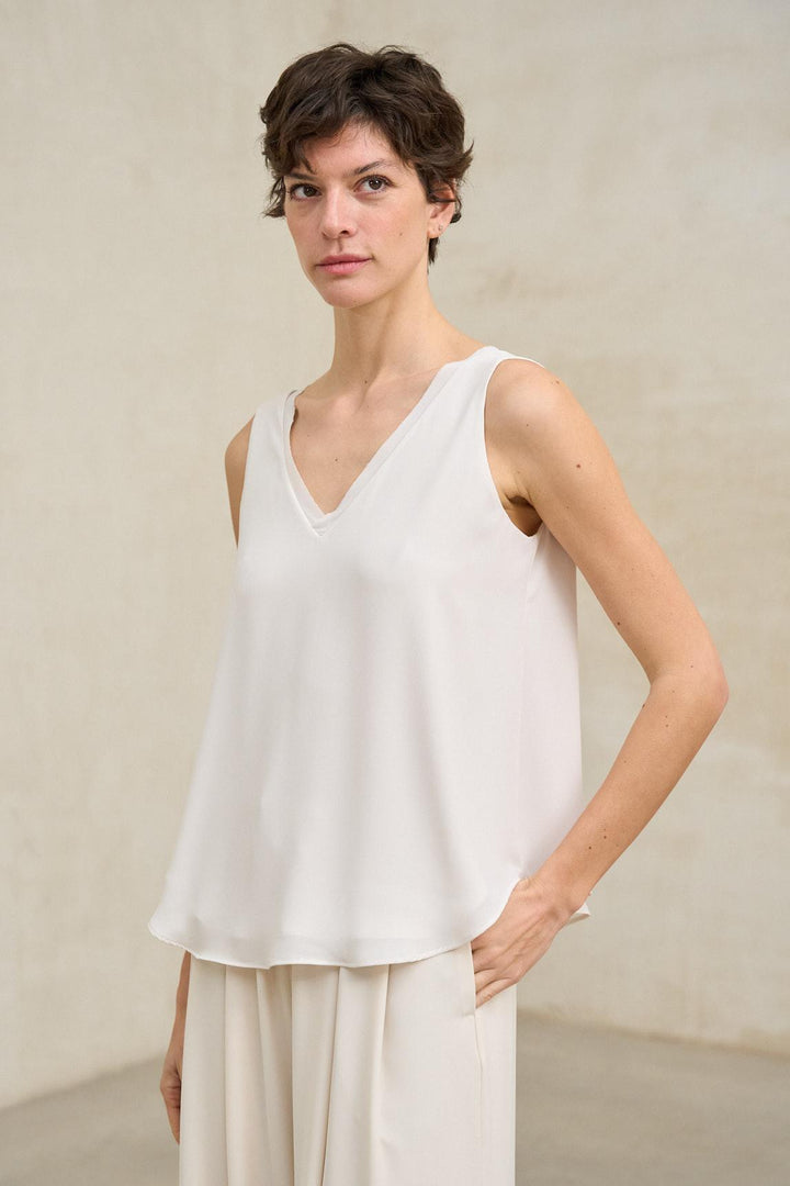 Top Inès off-white