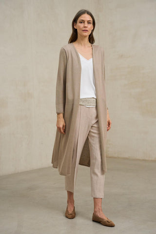 Chaqueta punto Avelin arena