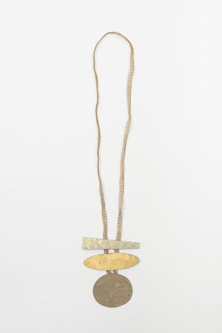 Orvian Brass Necklace FL Private Collection