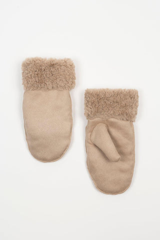 Sovea Beige Mittens