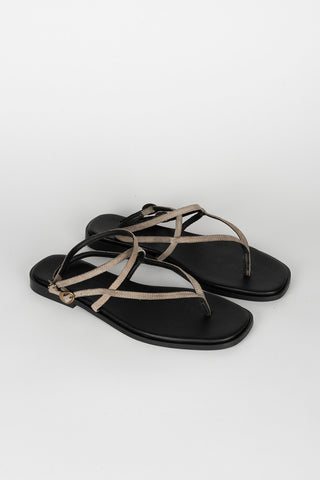 Yvonne green sandal