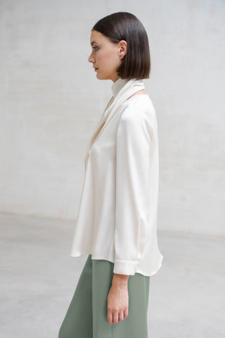 Sessa nude blouse