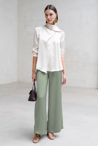 Sessa nude blouse