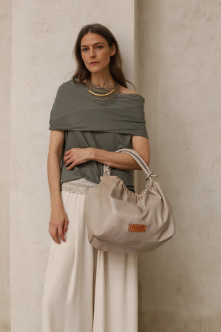 Bolso Alide beige