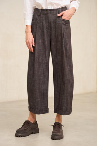 Baru brown denim pants