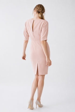 Vestido Ros rosa-pálido