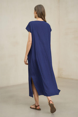Vestido Arven azul marino