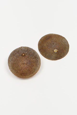 Pendientes malla Virea tornasolado