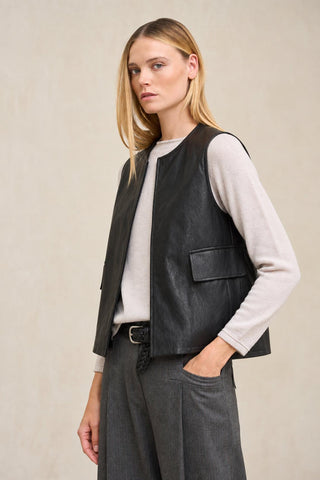 Black Arlet Vest