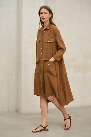 Vestido de cobre Maëron