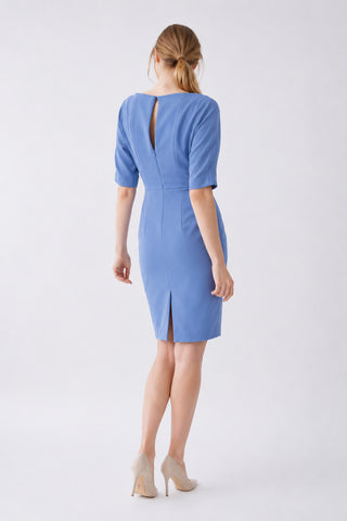 Vestido Ros azul cielo