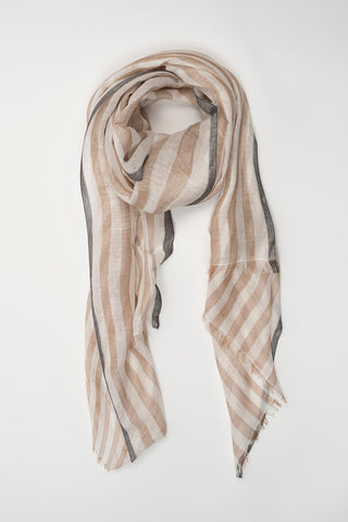 Linoa striped scarf