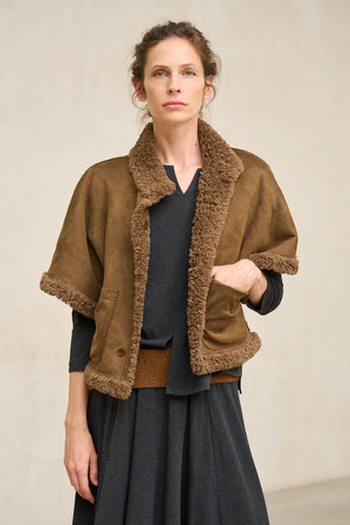 Aldoria Reversible Brown Coat
