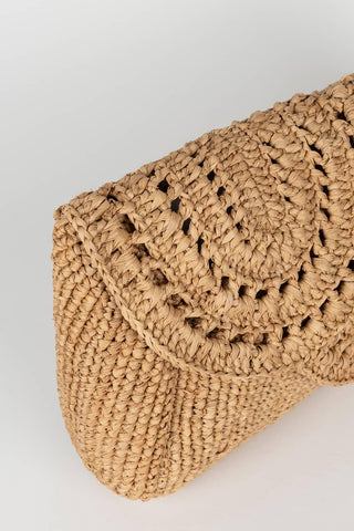 Bolso Elira rafia natural