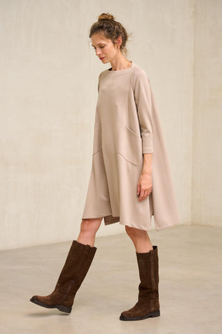 Vestido Ardessa bege