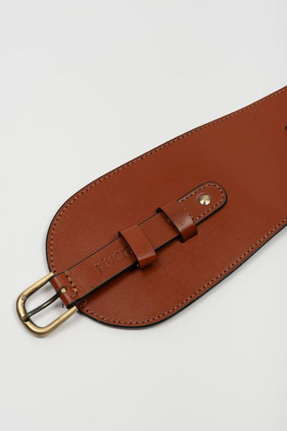 Faixa Talía camel conhaque
