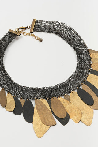 Collar Firalon antracita FL Private Collection