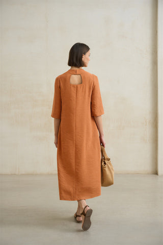 Lurien orange dress