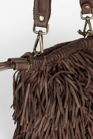 Bolso Saroa con flecos de mujer