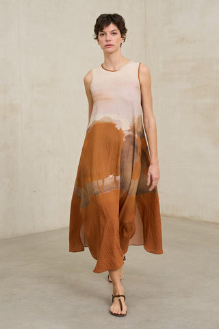 Vestido Lurea com efeito degradé