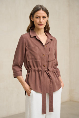 Elvaya terracotta jacket