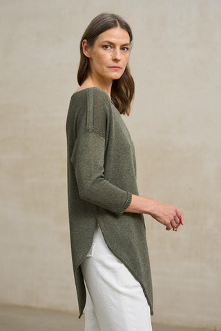 Jersey de punto Élinor verde