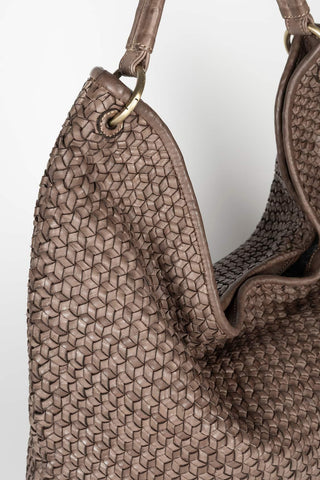 Bolso Valeria topo de hombro trenzado maxi mujer