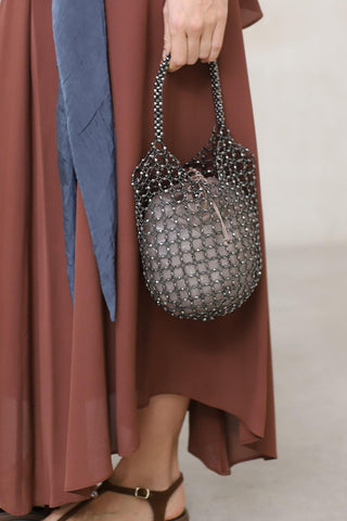 Metallic Lysenne bag