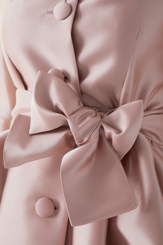 Pale pink Odelia trench dress
