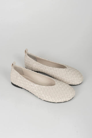 Nerisa Ecru Ballet Flats