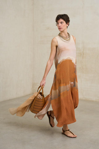 Vestido Lurea com efeito degradé