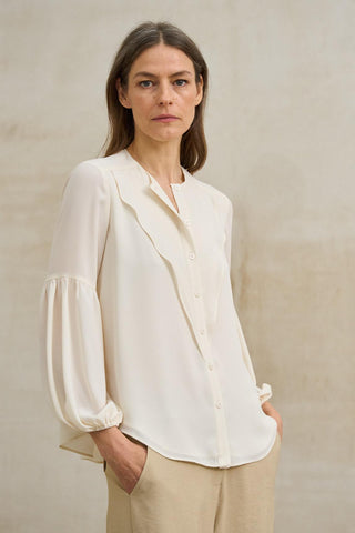 Mireya blouse in ecru