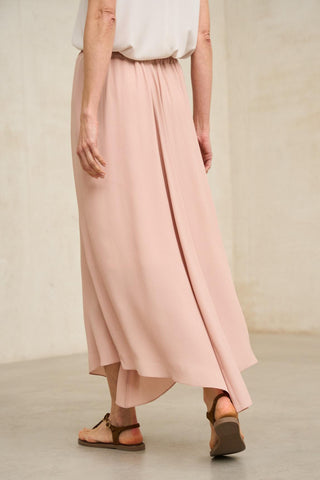 Falda Ailén Rosa Empolvado