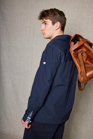 Koike navy blue shirt