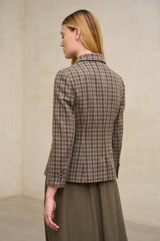 Tazzi Plaid Jacket