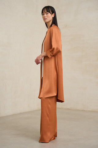 Náyade Terracotta Long Blazer