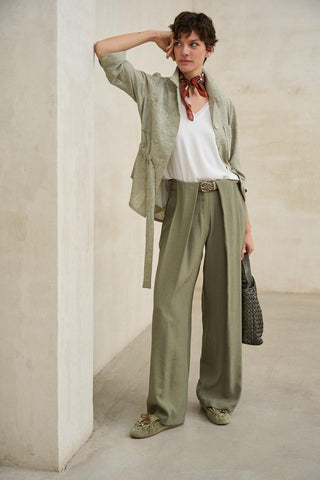 Lyss khaki trousers