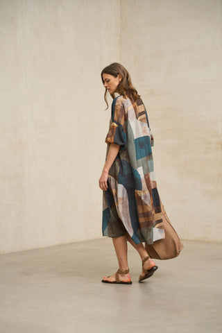 Vestido estampado Elvina