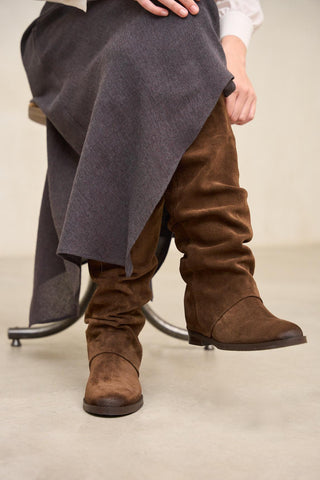 Bota Gloria ante marrón