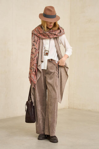 Érval taupe trousers