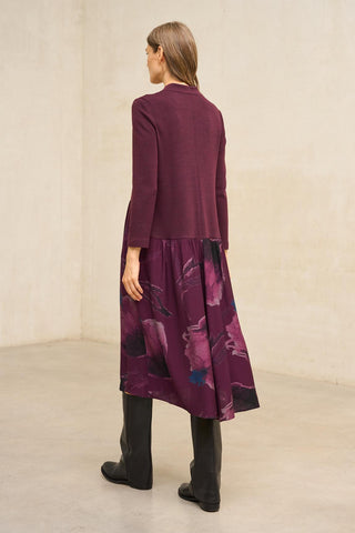 Vestido Dalia floral de punto