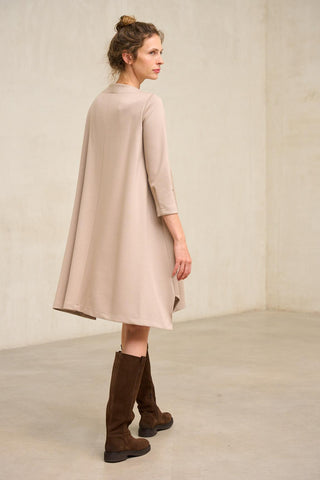 Vestido Ardessa bege