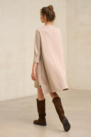 Vestido Ardessa bege